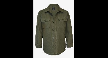 Nimbus Napa Unisex overshirt | Maat olive | Maat M