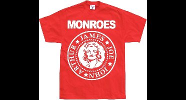 Marilyn Monroe T-Shirts SH-1-15139-H10-5 Red-XXL