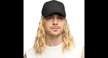 Boland - Pet Casey met pruik zwart/blond Zwart,Blond - - - Mannen - - Foute party