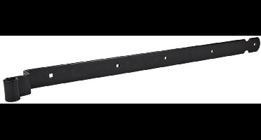 Duimheng - Tbv 16 mm duim - 75 cm - Met bocht - Zwart