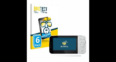 BROTECT - Screenprotector voor Philips Avent Connected SCD923 - Folie Beschermfolie transparant 6 Stuks