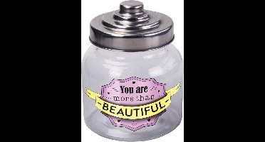 Paper Dreams Voorraadpot 800 Ml Beautiful Glas Transparant