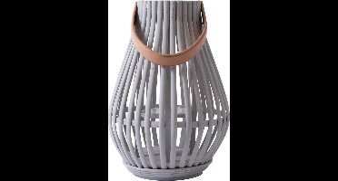 Gusta - Lantaarn - Grijs - druppel - ø20x29cm