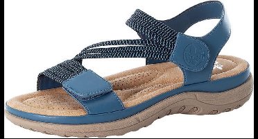 Rieker - Dames schoenen - V8873-14 - blauw - maat 41