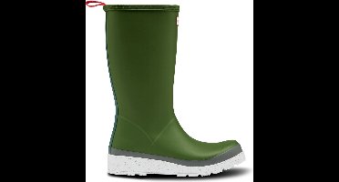 Hunter - Regenlaarzen voor dames - Play Speckle Sole - Hoog - Mosgroen - maat 42EU