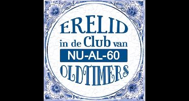Tegels delfts blauw - 60 jaar