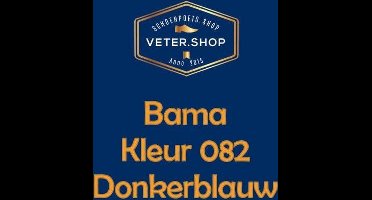 Bama Repair Creme Gladleer Donkerblauw