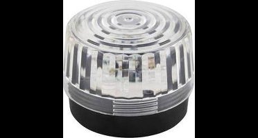 Velleman Transparant led-knipperlicht, gebruik binnenshuis, 12 VDC, 15 witte leds, IP20, ABS/acryl