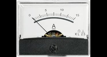 VOLTCRAFT AM-60X46/15A/DC AM-60X46/15A/DC Inbouwmeter AM-60X46/15A/DC 15 A Draaispoel