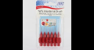 TePe Interdentale Ragers Origineel 0.5 mm Rood - 6 stuks