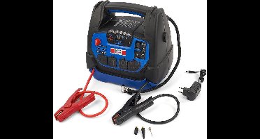 HBM Professionele Auto Startbooster, Jumpstarter Accu Booster, 230 V, 12 V, 22 Ah