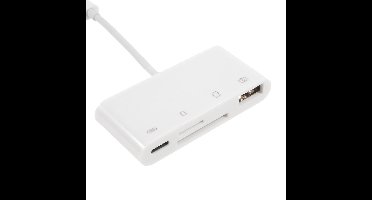 Camera connection kit 4 in 1 voor iPad en iPhone SD / USB / MICRO SD