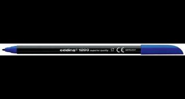Color pennen Edding 1200-17 staalblauw