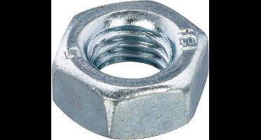 Hoenderdaal moer zeskant gegalvaniseerd m  3 din 934-8 - doos à 250 stuks