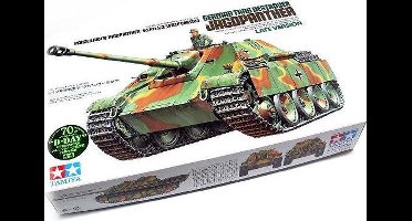 Tamiya Modelbouwpakket Militaire voertuigen - 35203 German SdKfz.173 Jagdpanther Late Vers. w/1 Figure Plastic - 1:35 - Modelbouw