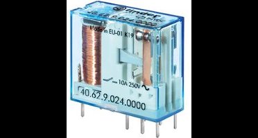 Finder 40.62.9.012.0000 Printrelais 12 V/DC 10 A 2x wisselcontact 1 stuk(s)