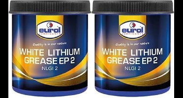 Eurol Aanbieding: 2 X White Grease Ep 2 600G