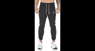 MW® - Trainingsbroek Heren - Joggingbroek Heren - Lange Trainingsbroek - Fitnessbroek - Zwart XL
