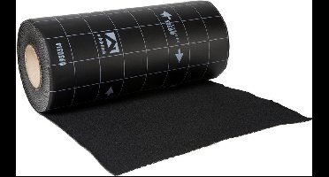 Ubbink Ubiflex Standaard Loodvervanger 100mm x 12m zwart