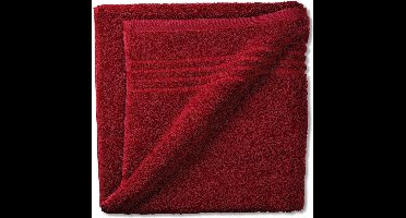Badhanddoek, Fluweel Rood - Kela | Leonora