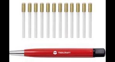 TOOLCRAFT TO-5864070 Reinigingsborstel voor glasvezel/glasvezelgumstiften/glasgum diameter 4 mm Diameter 11 mm 12 stuk(