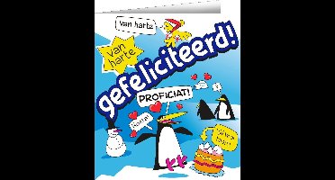 Wenskaarten - Gefeliciteerd cartoon