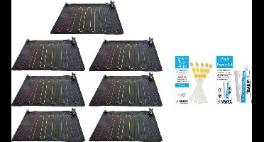Zwembad verwarming - 7 stuks - Geschikt voor Intex en Bestway filterpompen & WAYS Reparatieset en Teststrips
