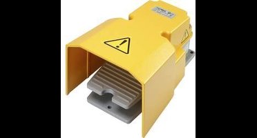 TRU COMPONENTS XF-502 Voetschakelaar 250 V/AC 15 A 1 pedaal Met beschermkap 1x NO, 1x NC 1 stuk(s)