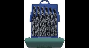 Heller 18371 0 HSS Metaal-spiraalboorset 25-delig 1 mm, 1.5 mm, 2 mm, 2.5 mm, 3 mm, 3.5 mm, 4 mm, 4.5 mm, 5 mm, 5.5 mm,