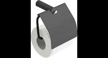 Toiletrolhouder Wiesbaden Ida Met Klep Gunmetal