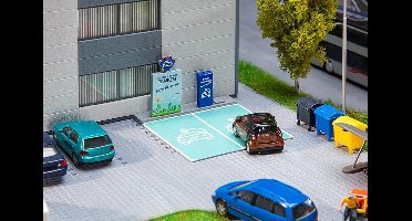 Faller - Charging station for electric vehicles - FA180280 - modelbouwsets, hobbybouwspeelgoed voor kinderen, modelverf en accessoires