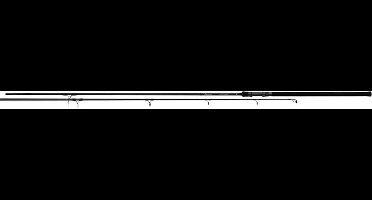 Fox Rage Predator Elite Boat Bodemvissen Hengel Zwart 3.05 m / 3 Lbs