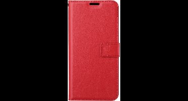 Hoesje geschikt voor Xiaomi 12T | Book Case | Boekhoes met Pasjeshouder | Portemonneehoesje met Kaartenhouder | Rood