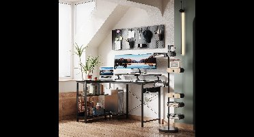 Stunq® computer bureau, ruimtebesparend / Eenvoudige montage / Monitor Stand 120D x 88W x 80H centimetres