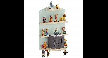 Hama houten rek wandrek hangrek voor Tonie-Box Tonies figuren oplaadstation