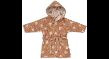 Jollein Badjas - 100% Badstof - 1-2 jaar - Jacquard - Sun