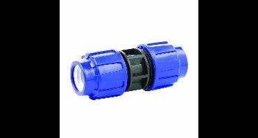 PP PE Buis Schroefverbinding Koppeling Moer 16 x 16