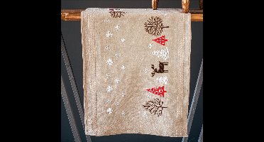 Vervaco - Loper kit - Kerst - Moderne kerstmotieven - PN-0187383 - Borduren - Borduurpakket - Borduurpakket volwassenen - Borduurpakket kind