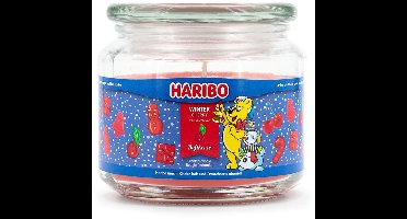 Haribo geurkaars - met winterkersgeur