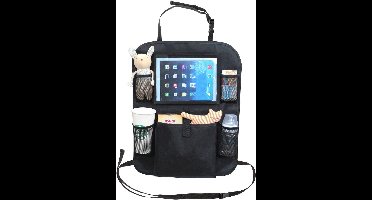 Auto Organizer - iPad en Tablet Houder met Auto Seat Organizer - Touch Screen Pocket voor Tablets tot 9.5 inch