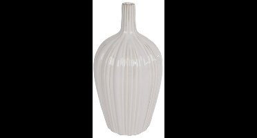 Vaas Annet M Wit Aardewerk 14,5x14,5x28cm