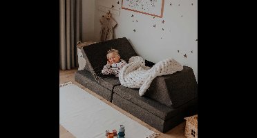 sweet home activiteiten speelbank – donker bruin