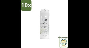 10 x Therme – Anti-Transpirant – Zen White Lotus – 50 ml - Grootverpakking - Koffie - Koffiezetapparaat - Koffiezetapparaat