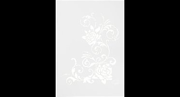 Flexibel sjabloon, bloemen, A4, vel 210x297 mm, 1 stuk