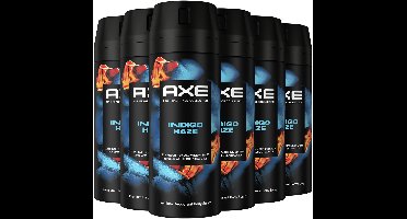 AXE - Premium Deodorant Bodyspray - Fine Fragrance Collection - Indigo Haze - 6 x 150 ml