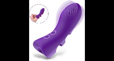 Oneay Vingervibrator met Vibratie – Clitoris- en G-Spot Stimulator – 10 Vibratiestanden – Vlindervormige Mini Vibrator – Seksspeeltje voor Vrouwen en Stellen