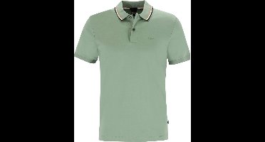 BOSS Penrose slim fit polo - jersey - groen