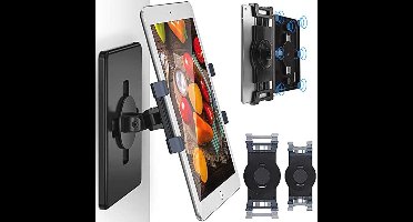 Universele magnetische iPad-wandhouder met draaibare klem voor 6-13 inch tablets