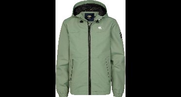 Petrol Industries Jas Jongens - Jas met Capuchon - Normale Pasvorm - 100% Polyester - Lange Rits - Elastische Mouwboorden - Groen - Maat 164
