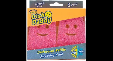 Dish Daddy Wand Refill Head Pink